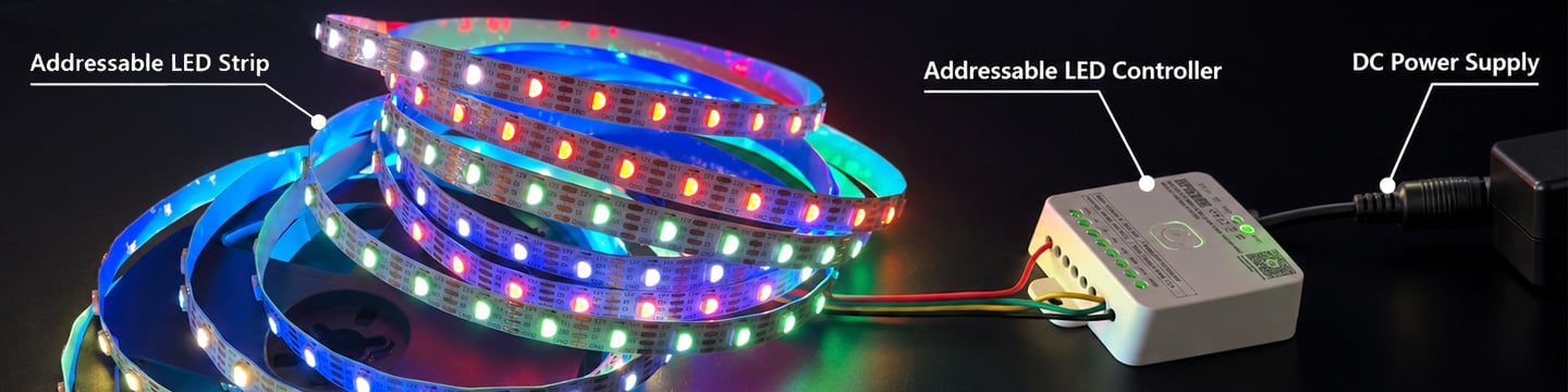 Addressable LED Strip Control | SuperLightingLED Pixel IC System