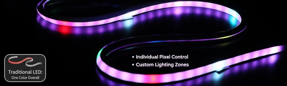 Addressable LED Neon vs. LED | SuperLightingLED