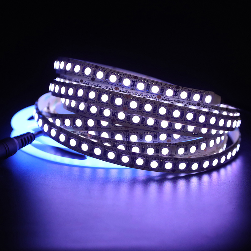 12V/ 24V Flexible 395nm Ultraviolet LED Strip UV Black Light Tape