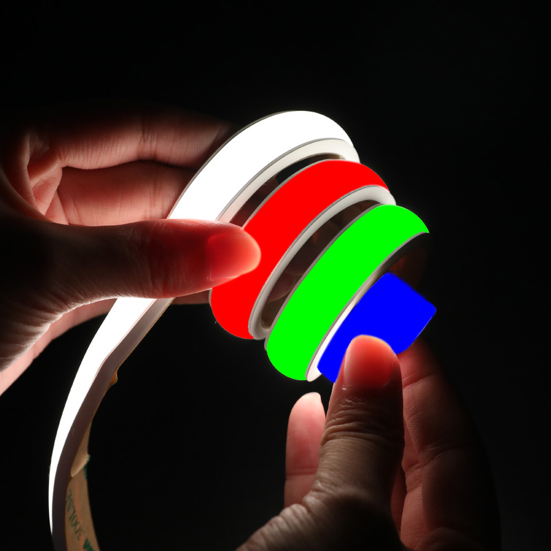 24V Cob RGBW Flexibilní LED neonové řezací permanentní venkovní lanová světla 24V Cob RGBW Flexibilní LED neonové řezací permanentní venkovní lanová světla