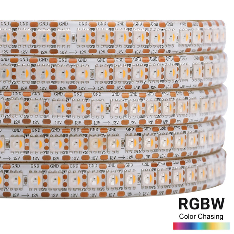 Dual Data CS8812 12V Individually Addressable SMD5050 RGBW LED Strip Lights