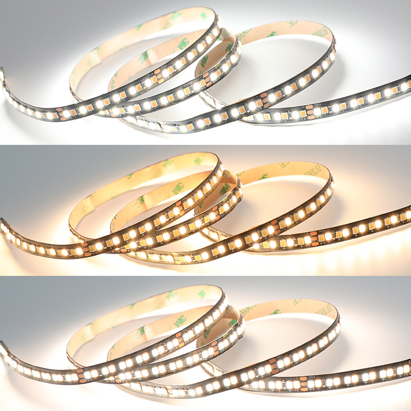 24V Cut Anywhere Ra97 Tunable White LED Strip Black PCB