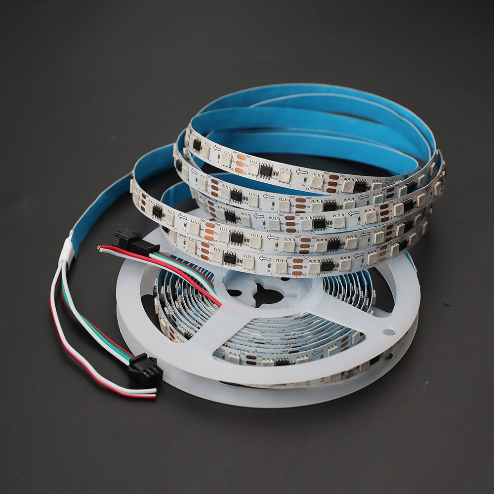 DC12V 10mm WS2811 72LEDs/m 5050 RGB+IC Strip Light DC12V 10mm WS2811 72LEDs/m 5050 RGB+IC Strip Light