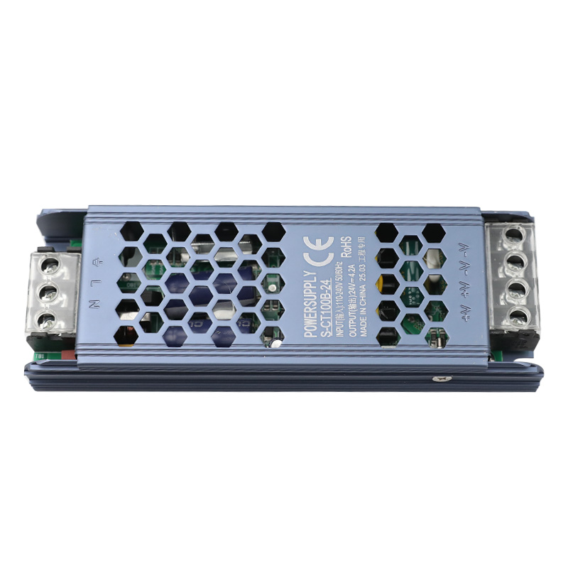 DC24V 100W 4.17A LED Ultra Slim switching power supply for the wall washer light，Hotel lighting project