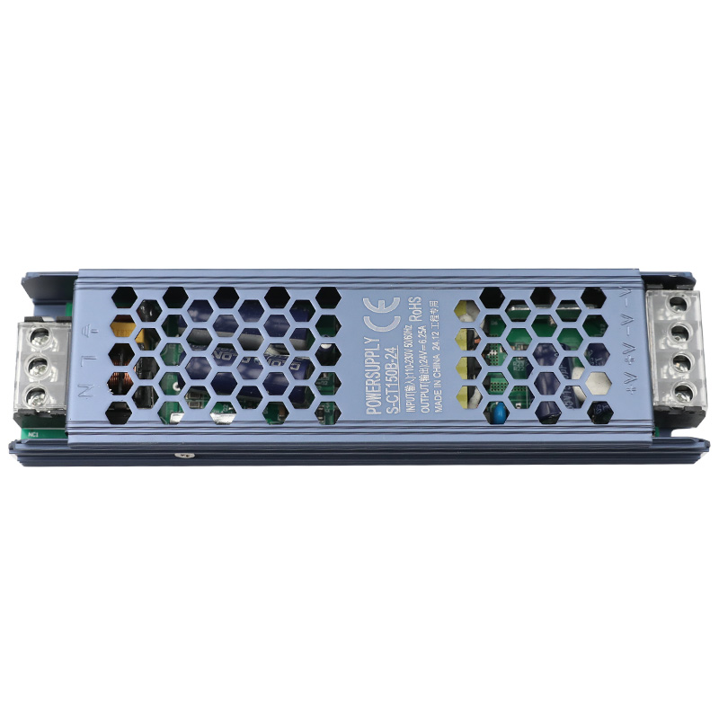 DC24V 150W 6.25A LED Ultra Slim switching power supply for Christmas decoration