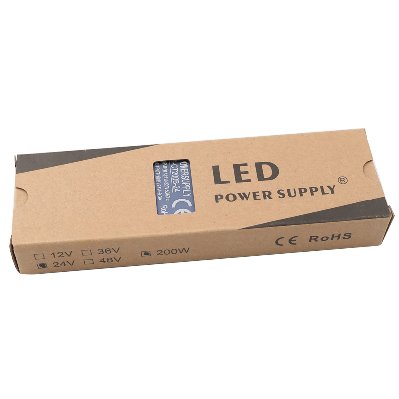 DC24V 200W 8.3A LED Ultra Slim switching power supply DC24V 200W 8.3A LED Ultra Slim switching power supply
