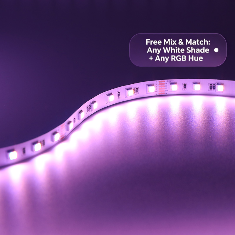 Economical 24-Volt CRGBW Versatile LED Strip Light Economical 24-Volt CRGBW Versatile LED Strip Light