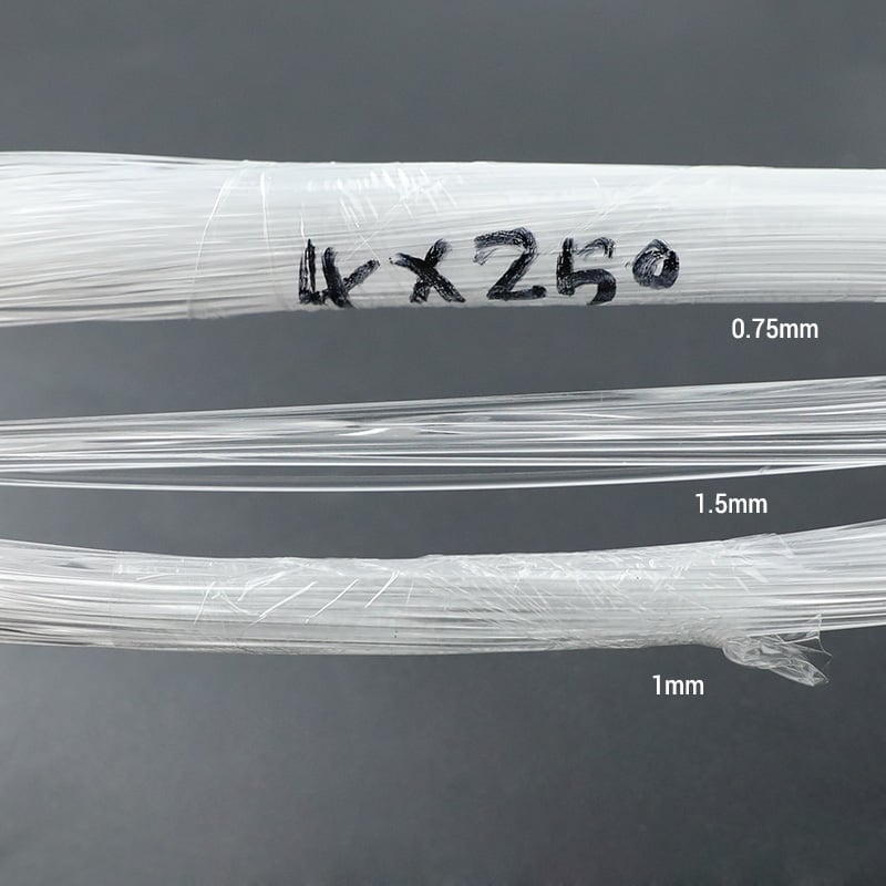 2~4m*0.75/1.0/1.5mm*(15-250pcs) +5pcs crystal PMMA Plastic Fiber Optic End Glow 2~4m*0.75/1.0/1.5mm*(15-250pcs) +5pcs crystal PMMA Plastic Fiber Optic End Glow