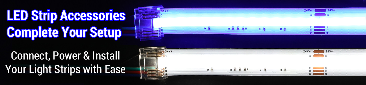 SuperLightingLED™ Complete LED Strip Light Accessories