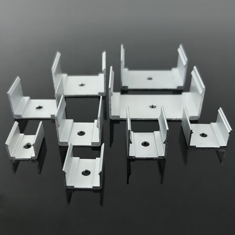 Multiple Aluminum Holder Clip Fixed Mounted Brackets For Led Neon Light Strip, 10 pcs per pack Multiple Aluminum Holder Clip Fixed Mounted Brackets For Led Neon Light Strip, 10 pcs per pack