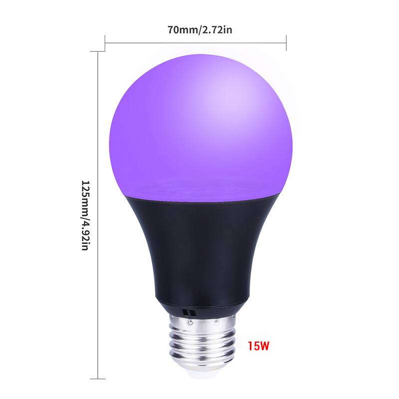 AC85-265V 8W/12W E27 High Power UVA 395-400nm Wavelength UV Glue Curing LED Bulb AC85-265V 8W/12W E27 High Power UVA 395-400nm Wavelength UV Glue Curing LED Bulb
