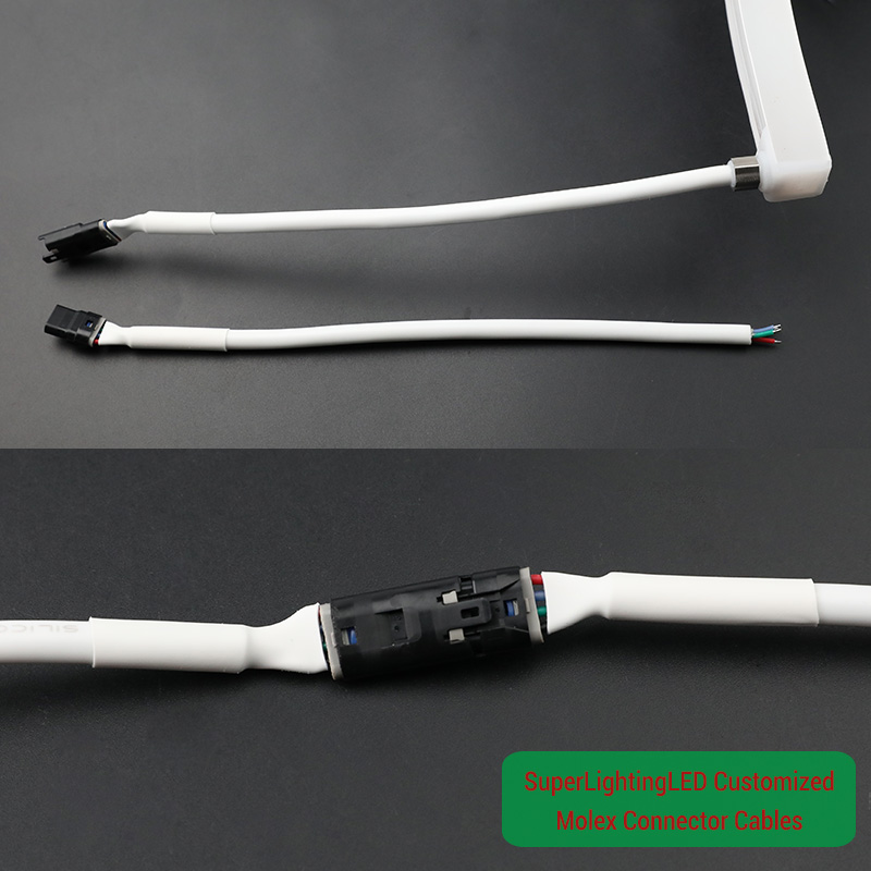 Molex 4-Pin Wire to Wire Plug Connector Set Molex 4-Pin Wire to Wire Plug Connector Set