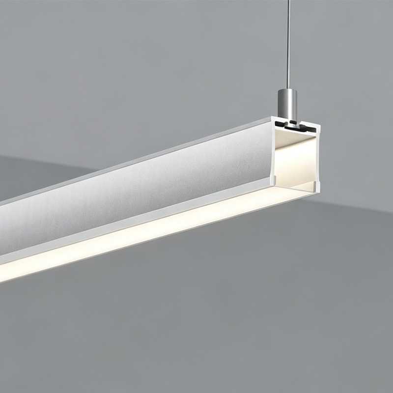 1-Inch Hanging LED Lights Channel Aluminum Strip 1-Inch Hanging LED Lights Channel Aluminum Strip
