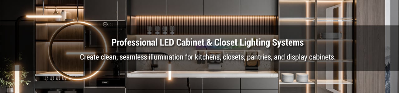 SuperLightingLED Professional Cabinet & Closet Lighting Systems