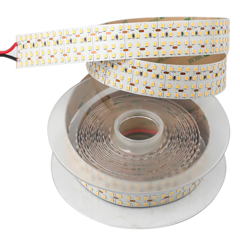 4-Row 30mm Ultra Bright 2835 SMD Industrial LED Strip Light CRI 95 24VDC 956lm/ft 4-Row 30mm Ultra Bright 2835 SMD Industrial LED Strip Light CRI 95 24VDC 956lm/ft