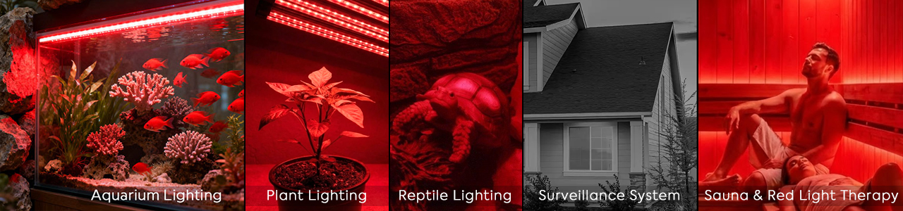 Red & Infrared Tape Lighting Applications