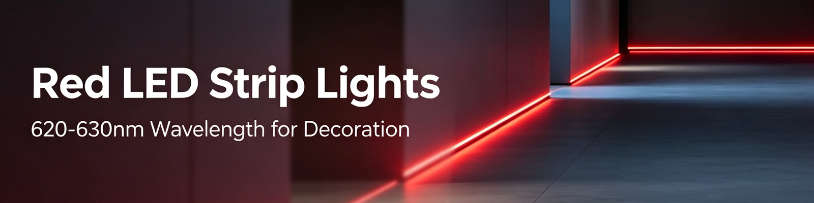 620nm Red LED Strip Lighting | SuperLightingLED