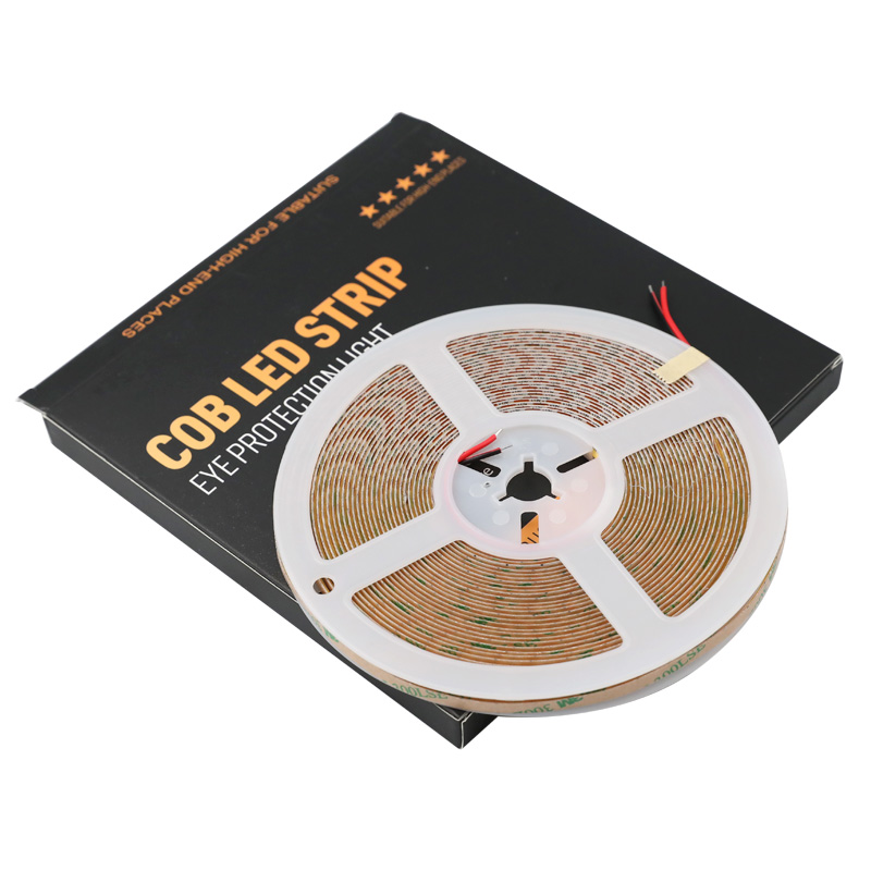 Short Cutting 12V Ultra Slim 5mm COB Color Temp LED Strip Light Short Cutting 12V Ultra Slim 5mm COB Color Temp LED Strip Light