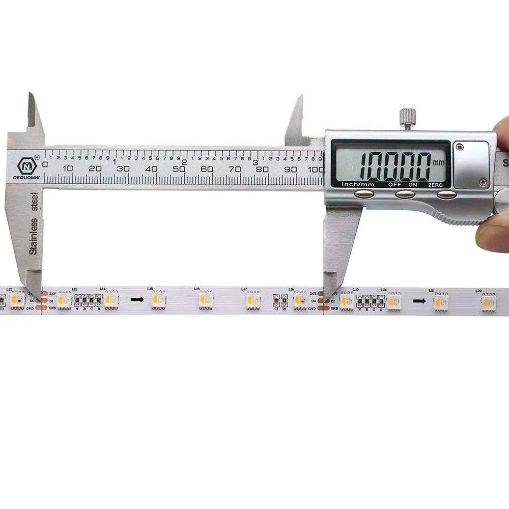 24V Built-In SK6812 IC 6-LED Addressable RGBW 6000K Lights Strip 24V Built-In SK6812 IC 6-LED Addressable RGBW 6000K Lights Strip