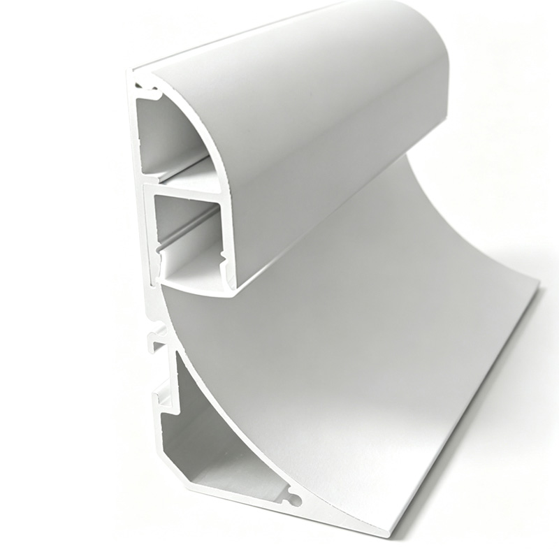 Sleek Indirect LED Modern Ceiling Cornice Moulding For 8mm Tape Lighting