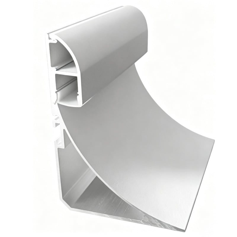Sleek Indirect LED Modern Ceiling Cornice Moulding For 8mm Tape Lighting Sleek Indirect LED Modern Ceiling Cornice Moulding For 8mm Tape Lighting
