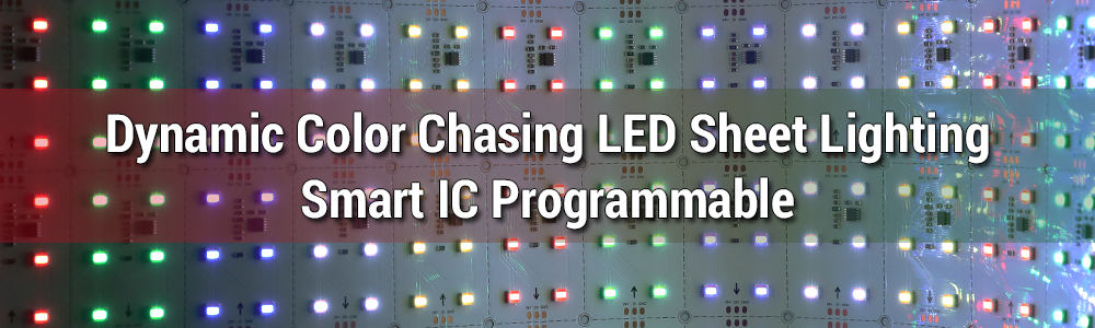 SuperLightingLED™ Dynamic Color Programmable LED Sheet Solutions
