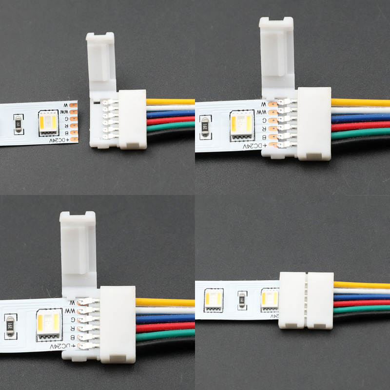How to Use 6-Pin RGBCCT LED Strip Connector