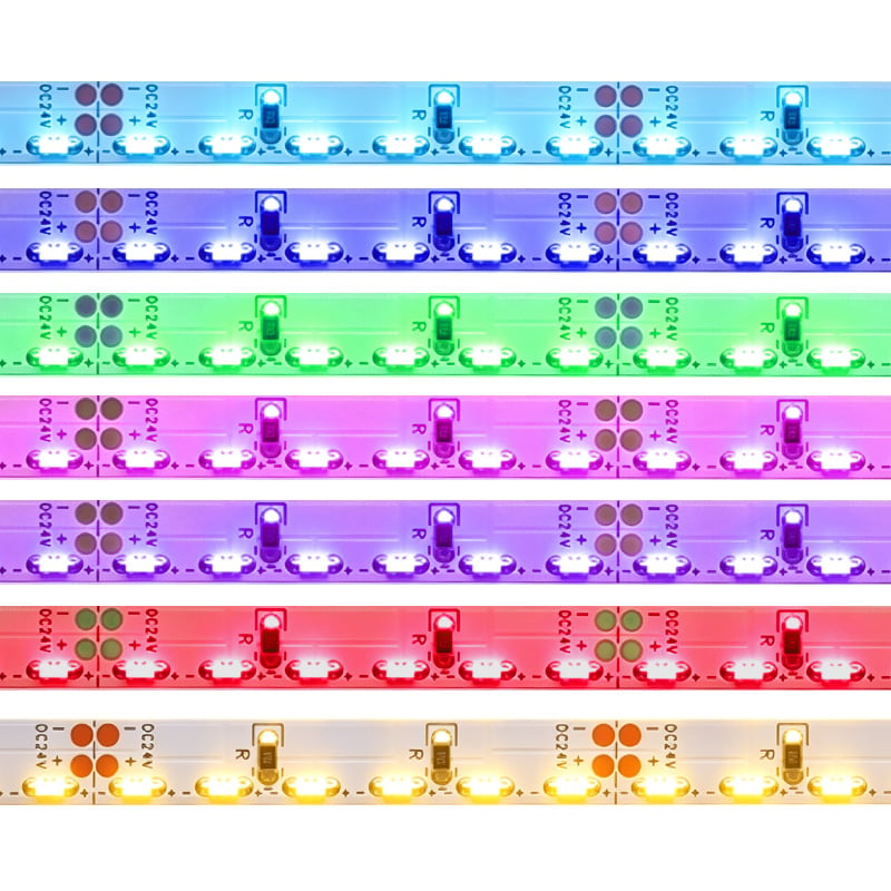 Solid Color Side Glow 335 LED Strip 120 Lights/m Solid Color Side Glow 335 LED Strip 120 Lights/m