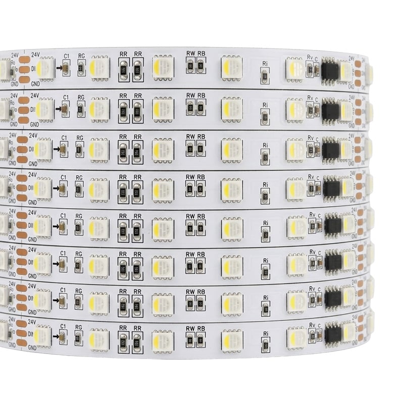 UCS2904 RGBW Addressable LED Strip Lights 60LEDs/m