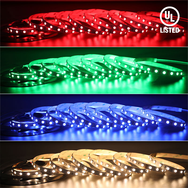 UL Listed 5050 4-in-1 RGBW Led Strip Lights Reel, RGB + True White UL Listed 5050 4-in-1 RGBW Led Strip Lights Reel, RGB + True White