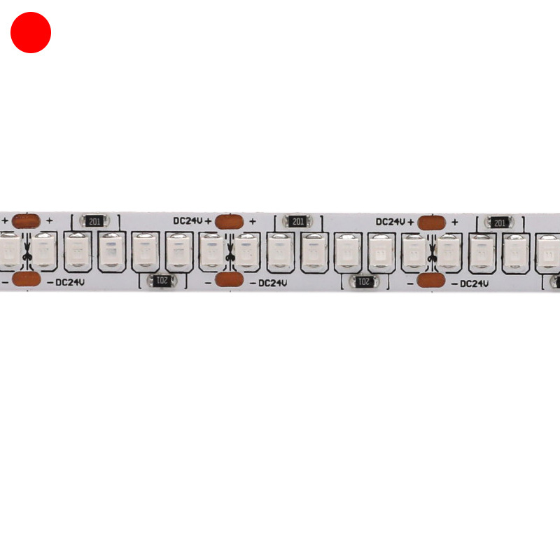 Ultra jasný SMD2835 LED 810 nanometrový červený světelný pásek v blízkosti infračerveného světla NIR Ultra jasný SMD2835 LED 810 nanometrový červený světelný pásek v blízkosti infračerveného světla NIR