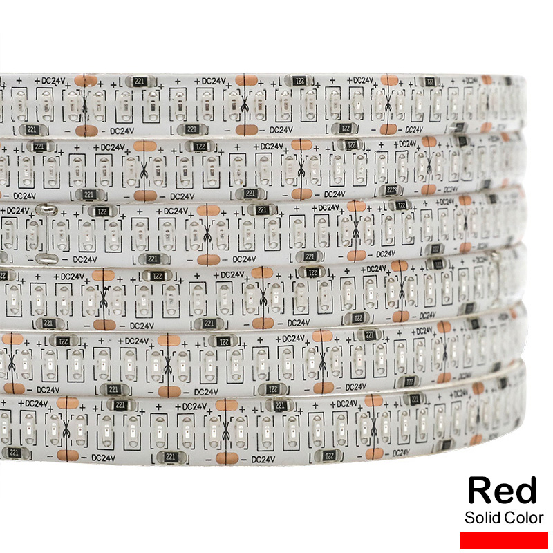 Ultraheller 3014 roter LED-Lichtstreifen, 1200 SMDs, hervorragende Lichtdichte