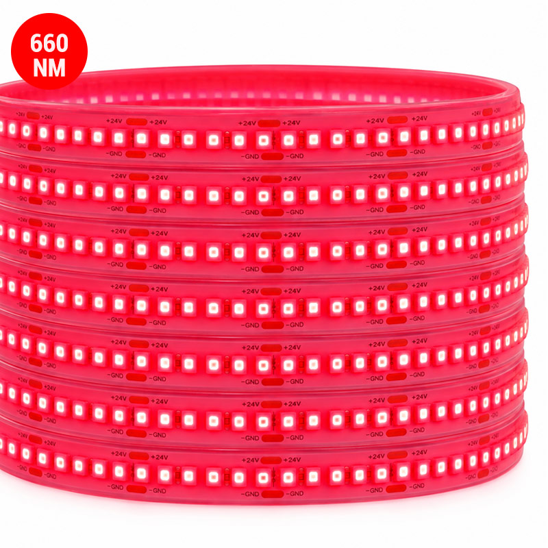 Ultra Bright Light Red 660 Wavelength LED Strip Ultra Bright Light Red 660 Wavelength LED Strip