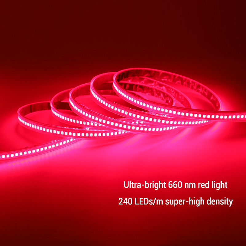Ultra Bright Light Red 660 Wavelength LED Strip Ultra Bright Light Red 660 Wavelength LED Strip