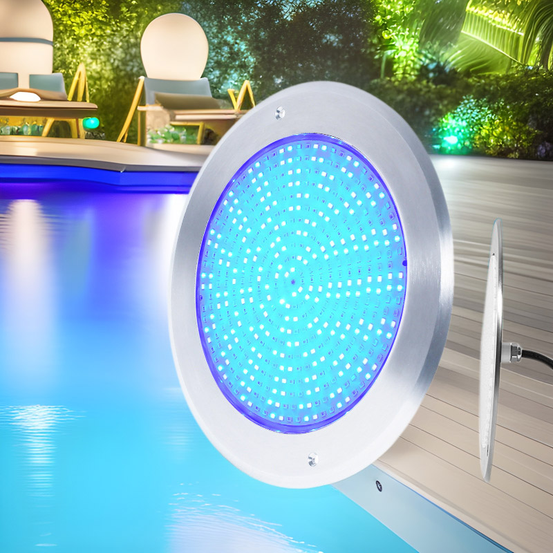 Ultradünne Unterwasser-DC 12V RGB LED-Poolleuchte an der Wand montiert Ultradünne Unterwasser-DC 12V RGB LED-Poolleuchte an der Wand montiert