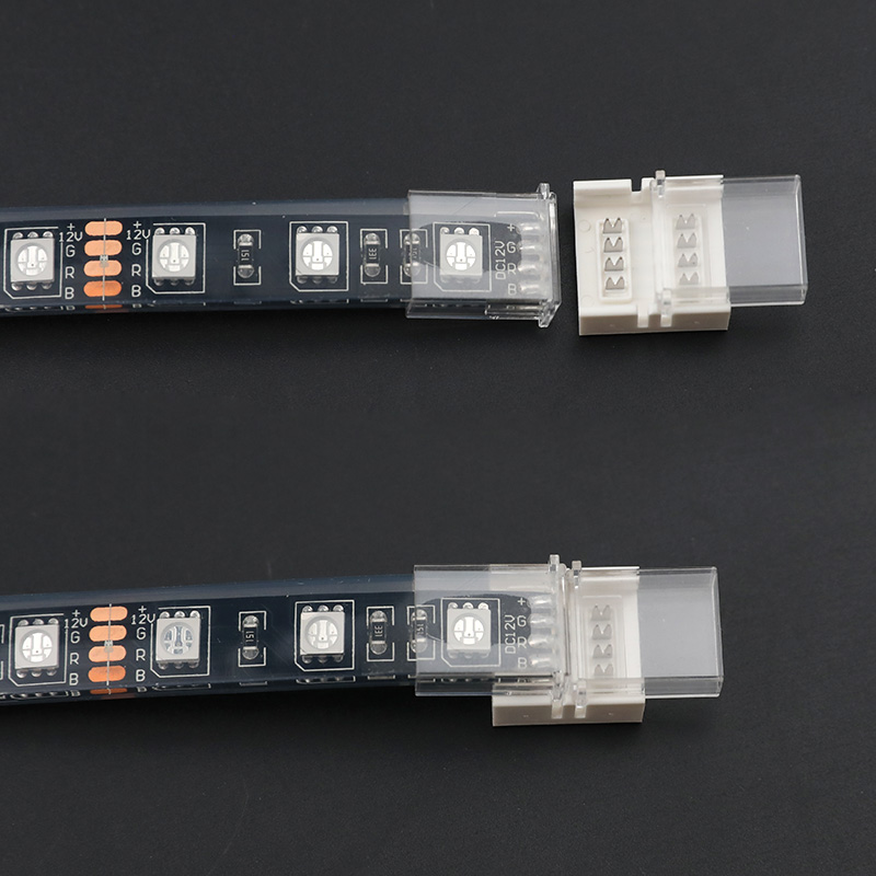 4-Pin SMD Water Resistant RGB LED Light Strip IP68 Connector 4-Pin SMD Water Resistant RGB LED Light Strip IP68 Connector