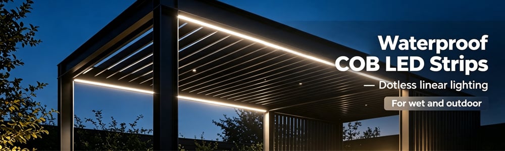 Waterproof Cob LED Strip Lighting | SuperLightingLED