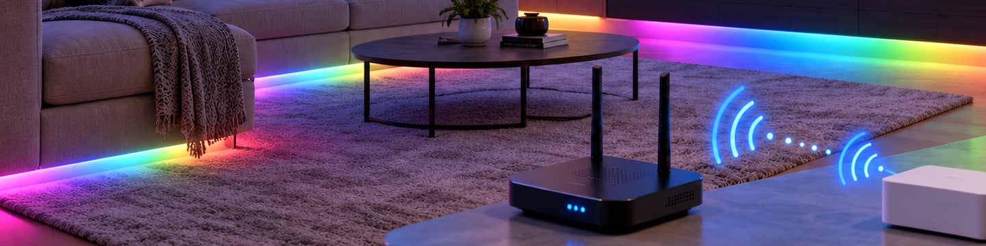 WiFi Alexa LED Pixel Strip Light Control