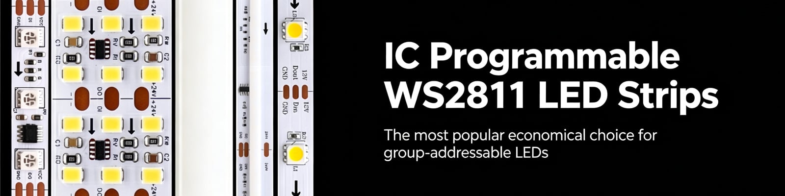 WS2811 LED Strip Lighting - Multiple Types