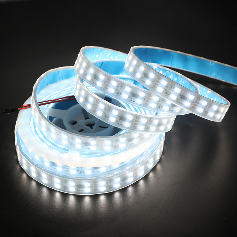 24V Dual Row 5050 RGBW Addressable WS2814 Led Strip 100 ICs 24V Dual Row 5050 RGBW Addressable WS2814 Led Strip 100 ICs
