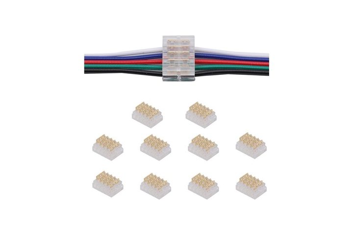 Wire splice connectors