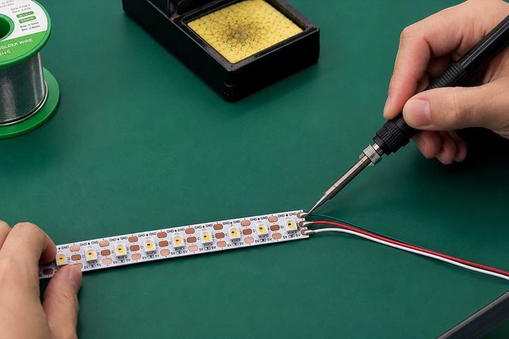 I will solder