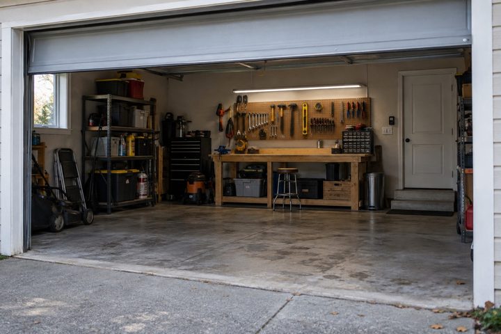 Garage or workshop