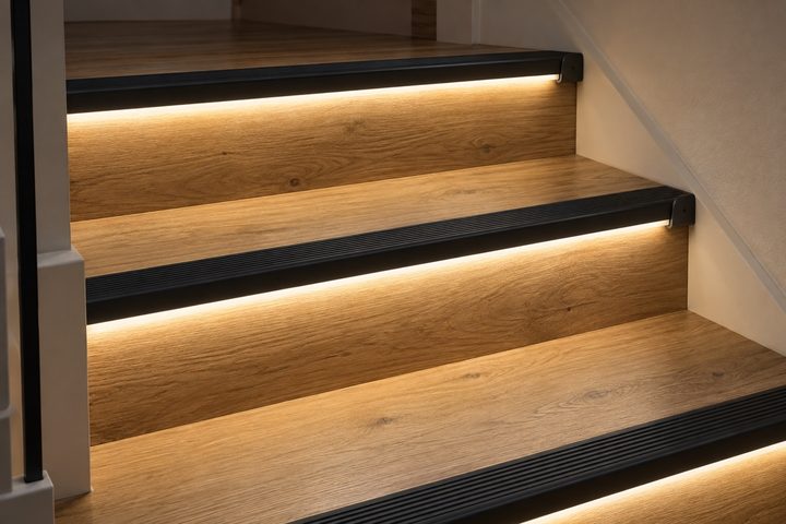 Floor, stair or skirting profile