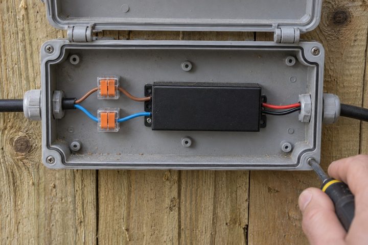Hard wired, no plug